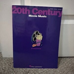 The 20th Century Movie Music Hal Leonard Piano Vocal Guitar Book 67 Songs